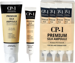 Esthetic House CP - 1 Premium Silk Ampoule Несмываемая сыворотка для волос с протеинами шелка