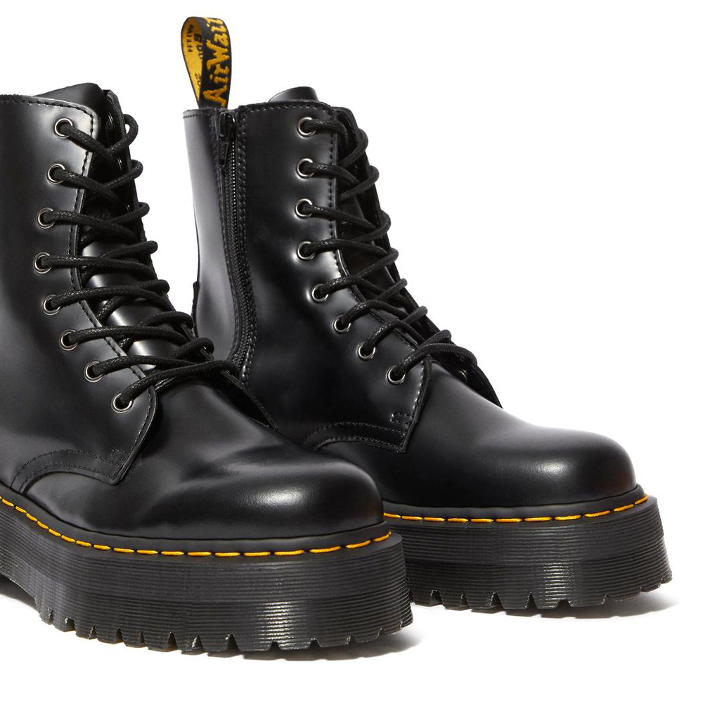 Dr.Martens Jadon High Boots Black с мехом