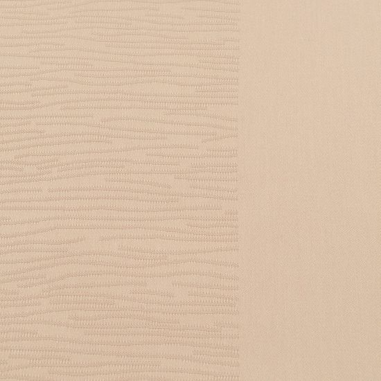 Скатерть жаккардовая бежевого цвета из хлопка с вышивкой из коллекции essential, 180х260 см