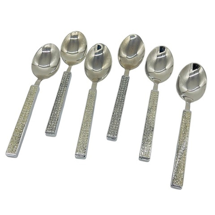 Набор из 6-ти ложек Стразы