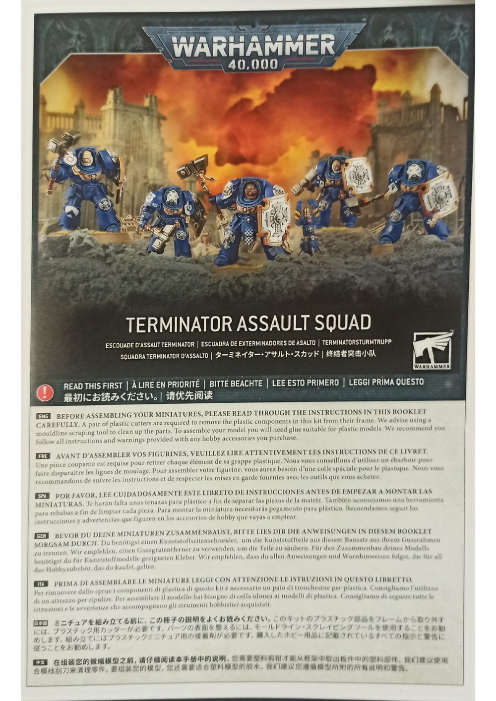 Terminator Assault Squad (New)