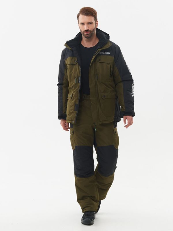 Костюм зимний Канада ткань Оксланд цвет Хаки/Черный