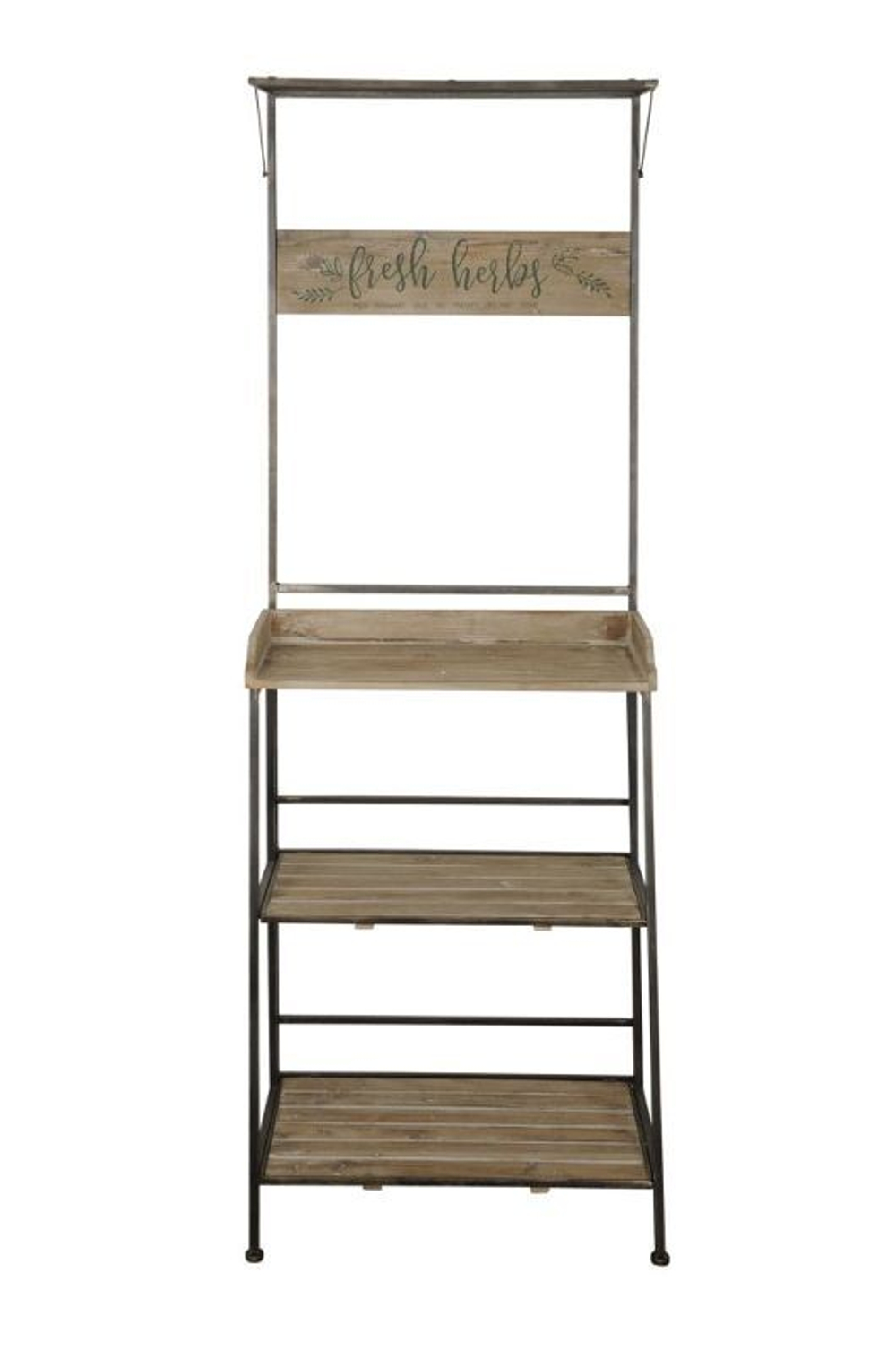 Стеллаж "Свежие травы" 70,5x41x189см Дерево,металл