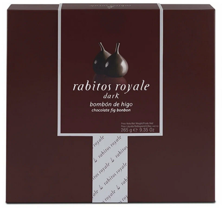 Инжир Rabitos Royale в темном шоколаде с трюфельным кремом №15, 265 гр.