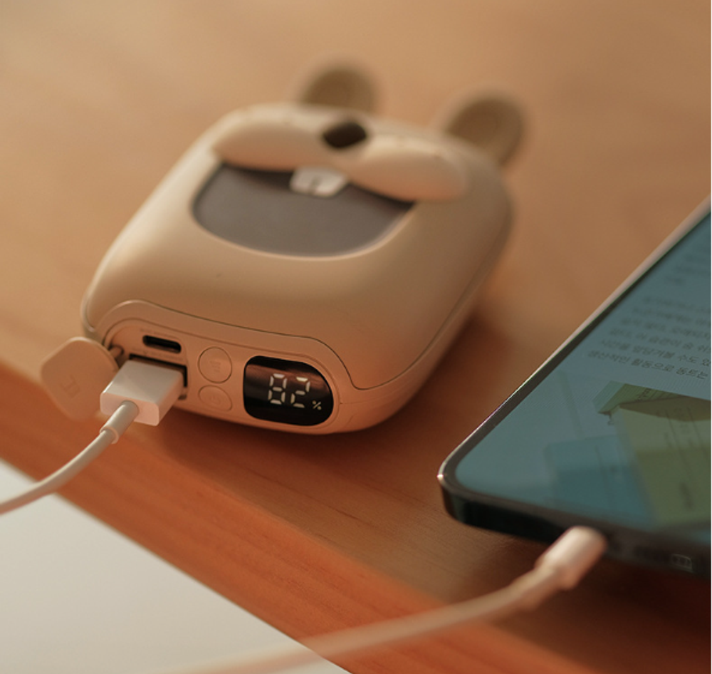 Грелка Power Bank zoy zoii "Animal series"