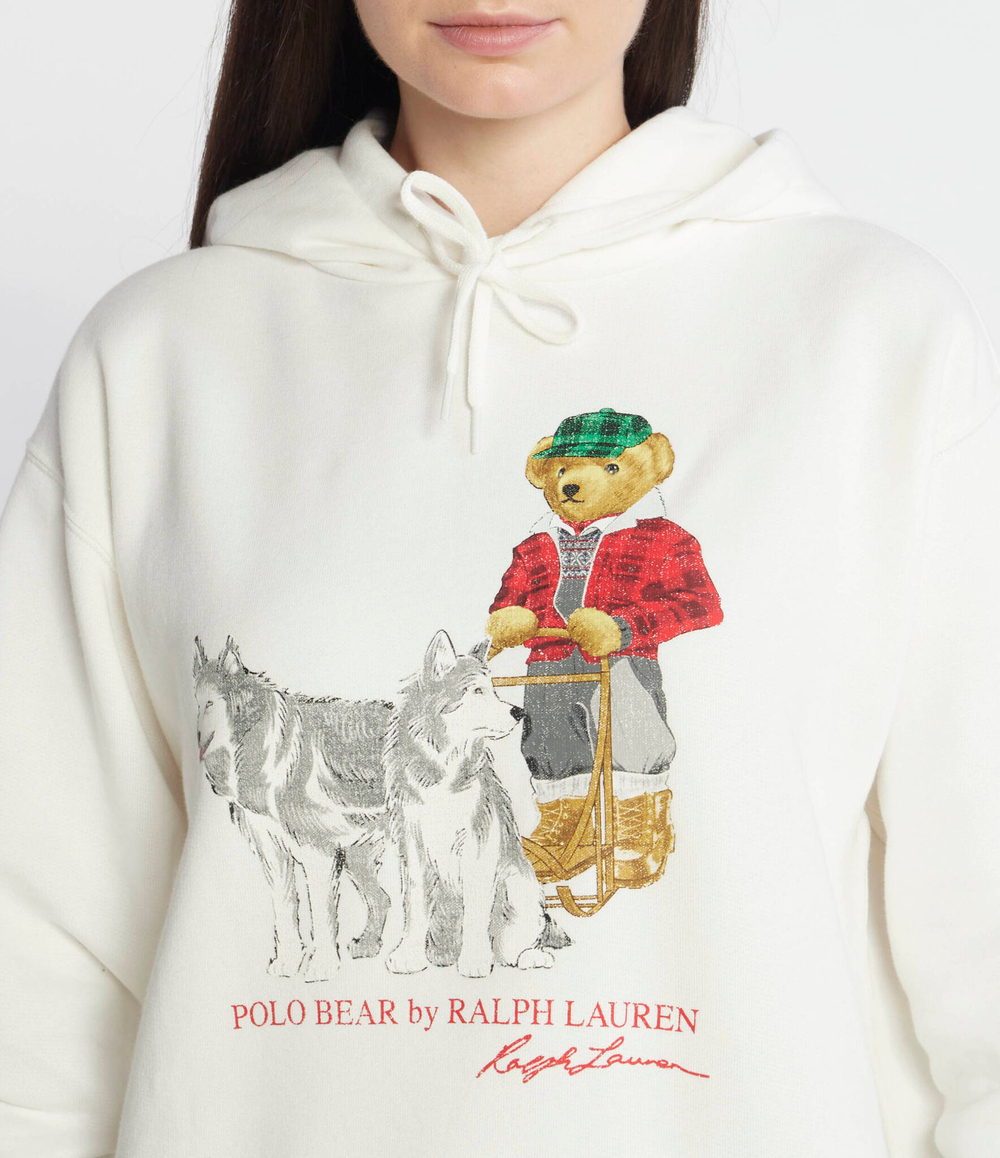 Худи SEASONAL FLEECE POLO RALPH LAUREN - белый(211916108)