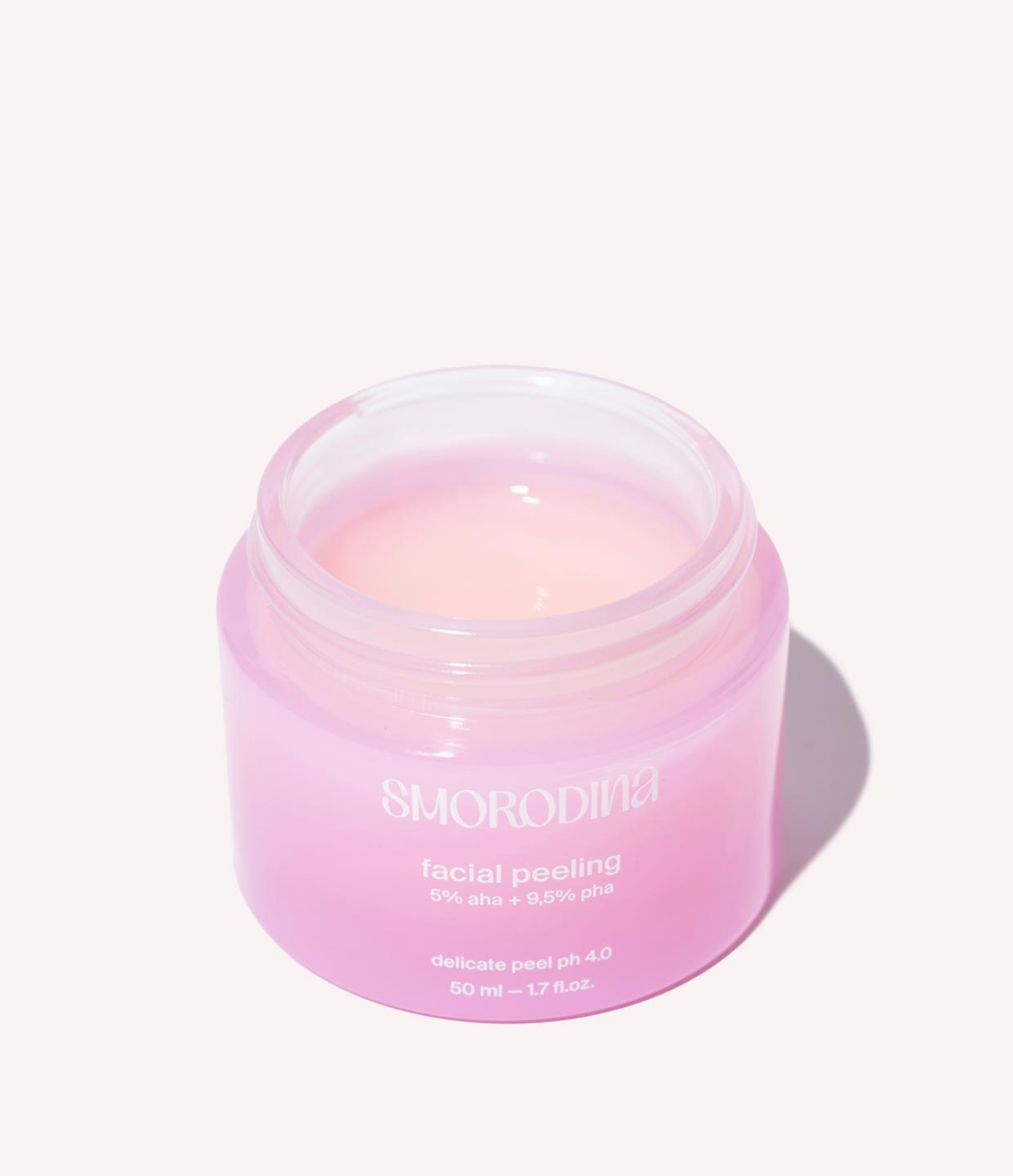 Маска-пилинг SmoRodina для лица деликатная ph 4.0 (50 мл)