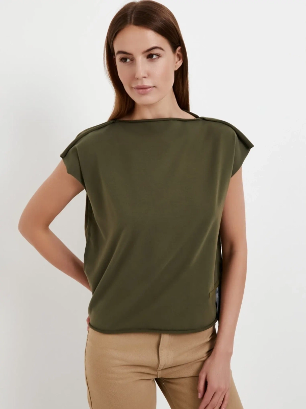 Футболка Квадрат Хаки