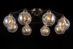 39171MD/8 MBK+AB (1) Люстра NW