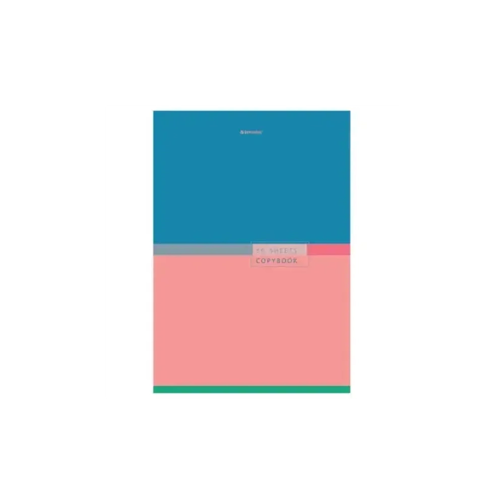 Тетрадь А-4 80л. клетка BRAUBERG обложка картон,"Color" Mix, 404043