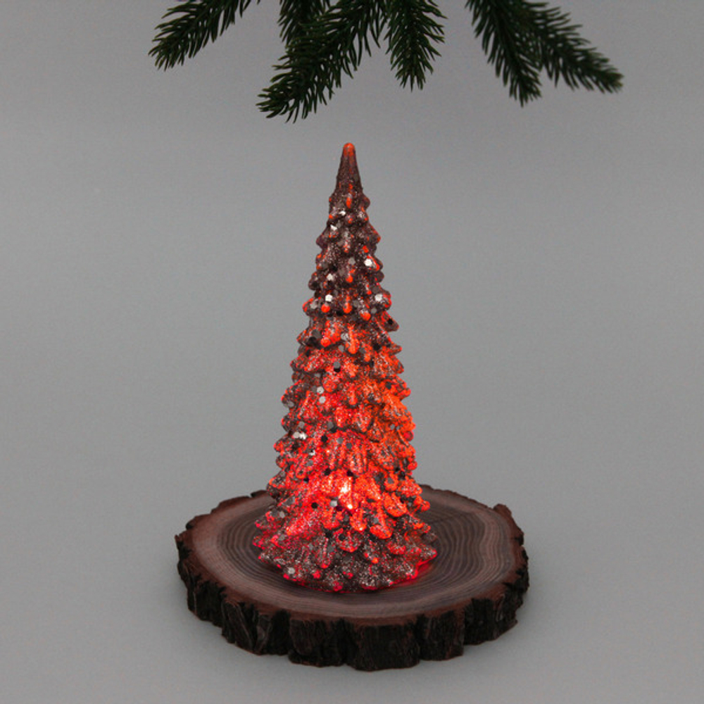 Сувенир с подсветкой «Волшебная красавица» 17 см, Золото (работает от батареек LR44*3)