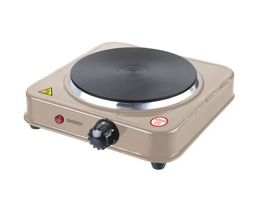 Электроплитка ENERGY EN-901E 1 конфорка диск 1кВт бежевая 159767