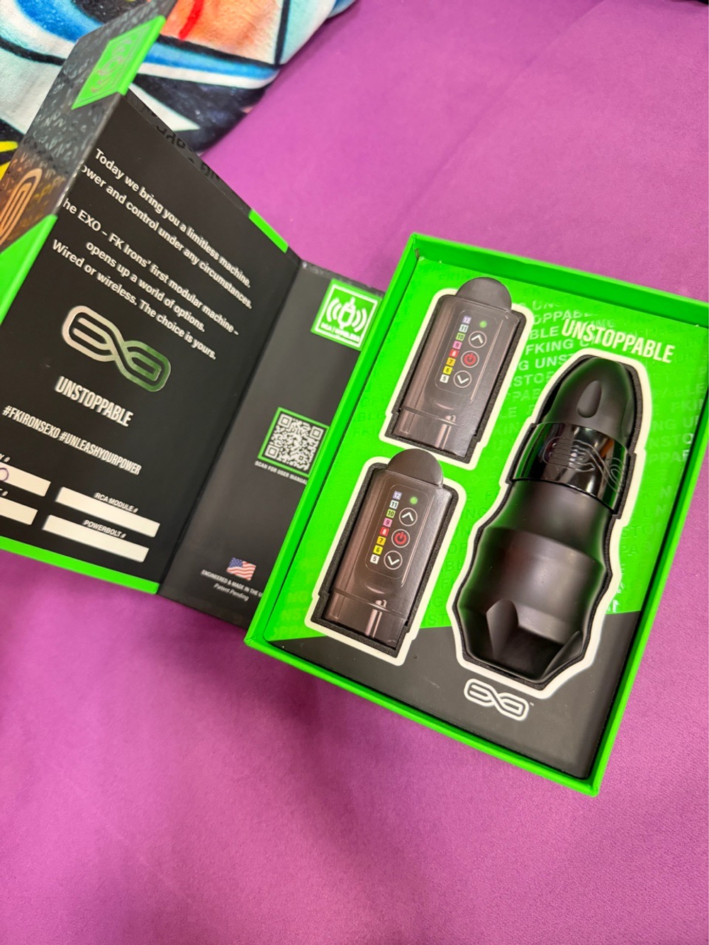 FKIRONS EXO тату машинка (витринный образец)