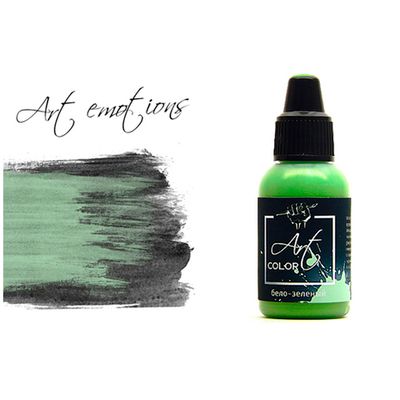 P-ART18 Краска Pacific88 ART Color Бело-Зеленая (White Green) укрывистый, 18мл