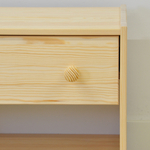 Тумба прикроватная Раст из сосны с ящиком и полкой, 52х30х40 см