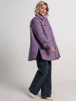 Куртка демисезонная Асель (фиолетовая) Б15318-39М LT Collection
