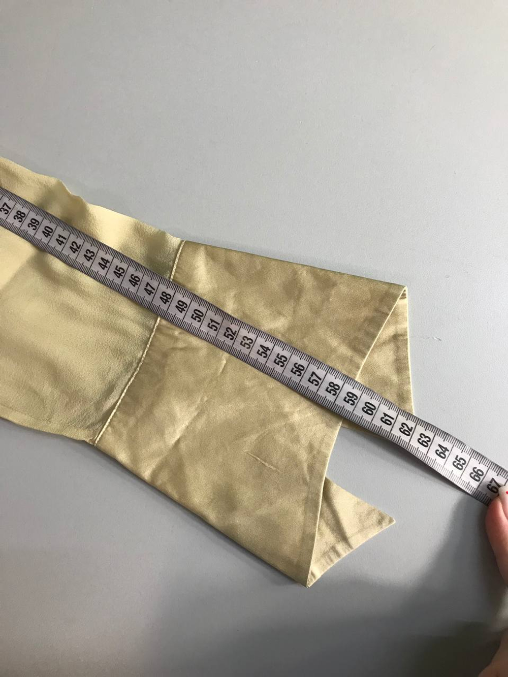 Рубашка Luisa Spagnoli из шелка с бисером 44 размер