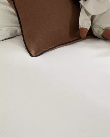 ZARA HOME ДЕТСКИЙ ПОДОДЕЯЛЬНИК В КЛЕТКУ, СИНИЙ