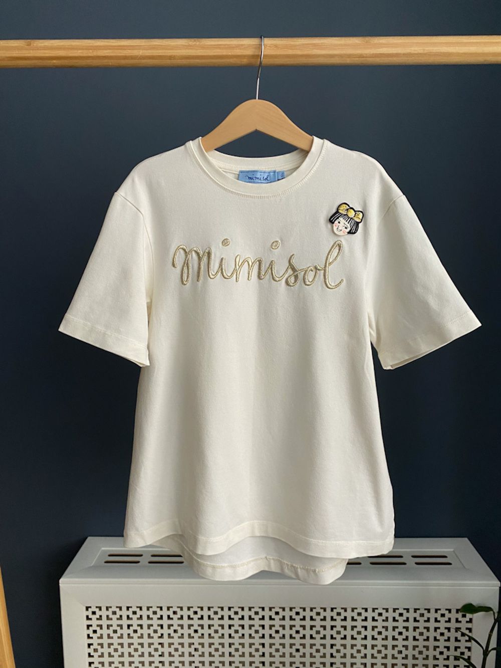 Хлопковая футболка Mimisol, 140