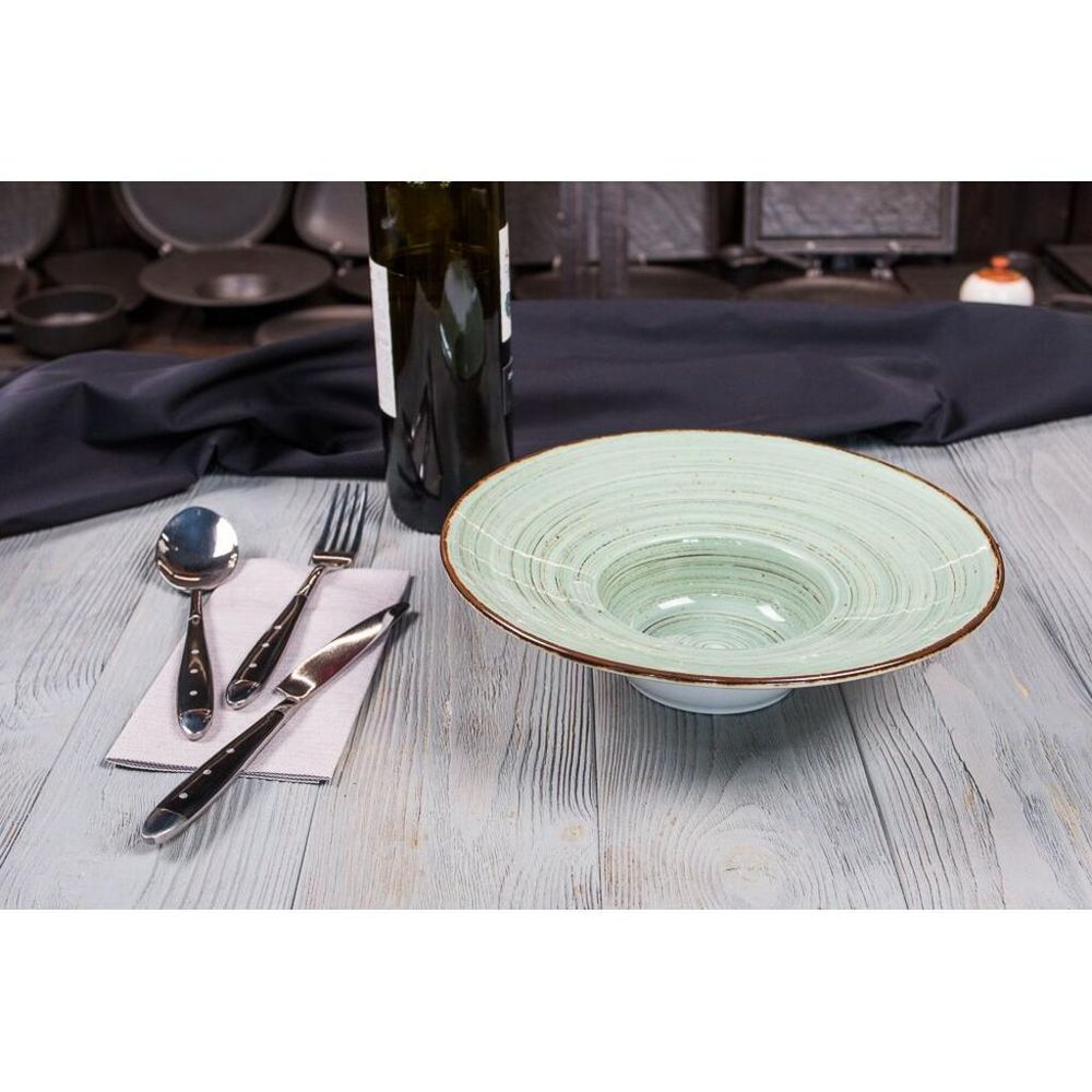 Тарелка глубокая 250 мл d 25,5 см h7см для пасты/супа/салата   Fusion P.L. Proff Cuisine [1]