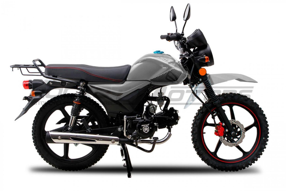 Мопед ROCKOT ALPHA OFFROAD M-12 LUX (серый металлик)