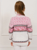 Кофта - бомбер вязаная