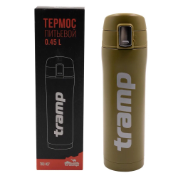 Tramp Термос питьевой 0.45 л, TRC-107, хаки