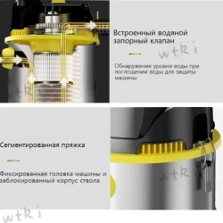 Строительный пылесос 20 л, 2000 Вт