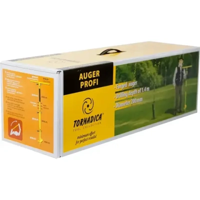 Бур садово-огородный TORNADICA PROFI 1,4м Ø 200мм