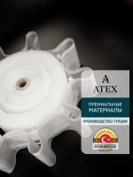 Шторная лента на трубу с петлями