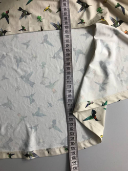 Платье Zarina с птичками, маркировка ХХL, визуально 52 размер