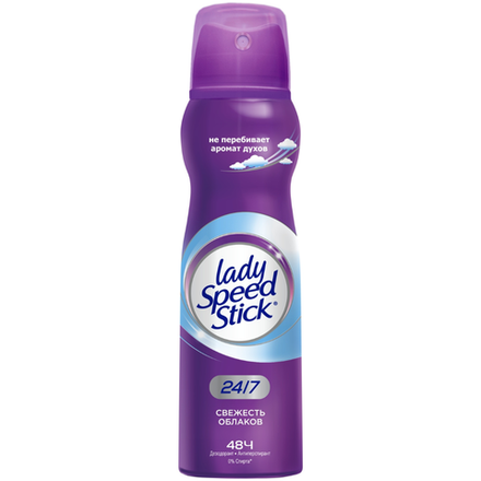 Дезодорант антиперспирант Lady Speed Stick спрей Свежесть облаков 150 мл