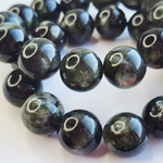 Мусковит, бусина крупный шар, 16.6мм, штучно