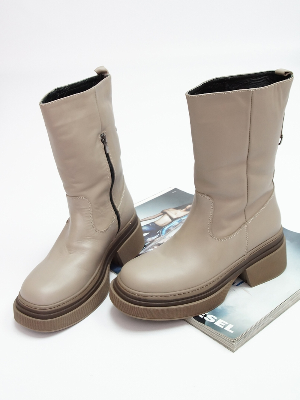 Полусапожки женские зимние