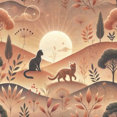 01 Кот и кошка
