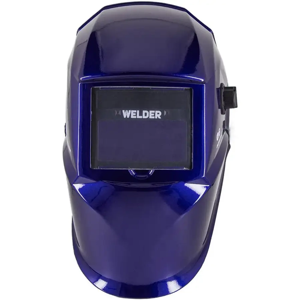 Маска сварочная WELDER PRO Ф6 REAL COLOR Хамелеон 93x43 мм, DIN 4/9-13 (Внеш.регул), цвет Ультрамари WDP-Ф6-П-Ультрамарин