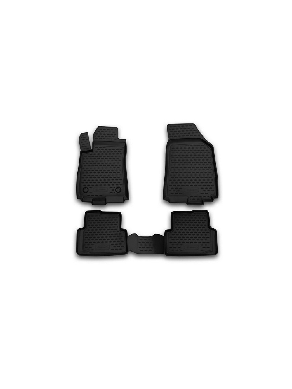 Коврики в салон для CITROEN C4, 2011-, 4 шт. (полиуретан) CARCRN00041