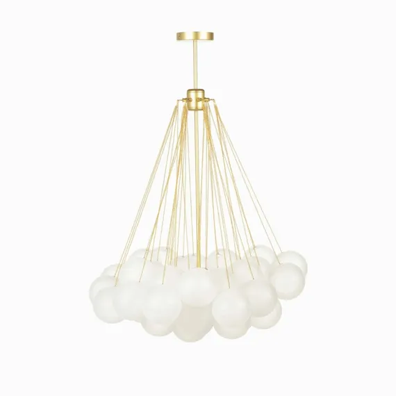 Люстра Hail Ø80х99 см, золото