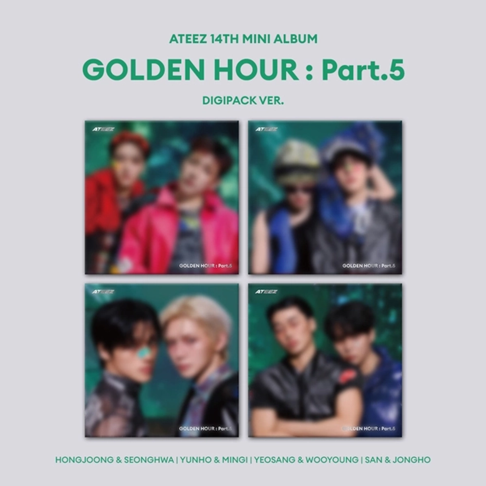 Альбом ATEEZ - GOLDEN HOUR : Part.5 [DIGIPACK UNIT VER.]