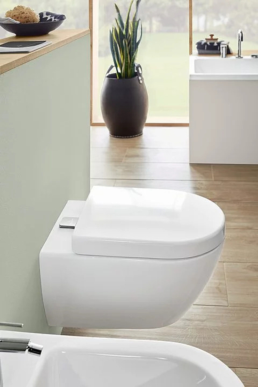 Унитаз Villeroy&Boch Subway 2.0 5614A1R1 подвесной без сиденья
