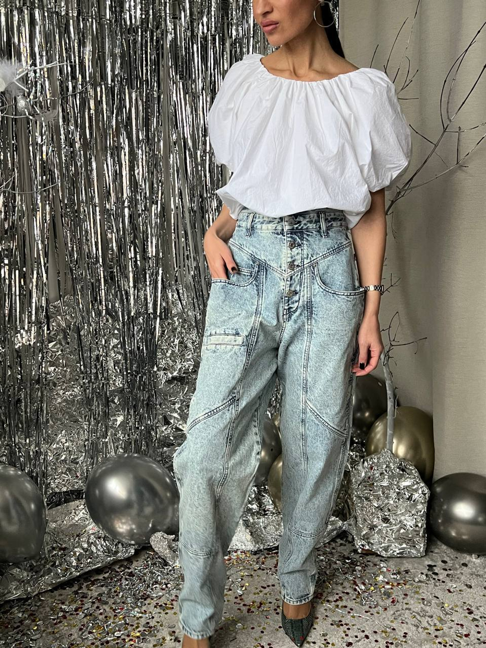 Новые джинсы Isabel Marant, S