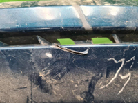 Накладка переднего бампера левая Audi Q8 (18-23)