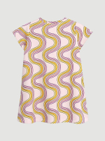 Платье трапеция Mjölk Радуга, с коротким рукавом