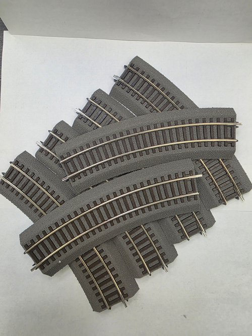 Набор радиусный рельс R2 - 6 шт., R358 мм (рез. баласт) Roco