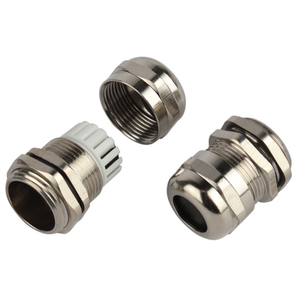 Кабельный ввод сальник ЭРА NO-224-258 латунный PGM 13.5 (d отв.20.5 мм / d провод.6-12 мм) IP68 (упаковка 5 штук)