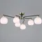 IL0638-6CSQ-24 AB BK LIBRA светильник потолочный