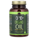 Maju Superfoods, CV 90+, масло орегано и масло черного тмина, 60 капсул