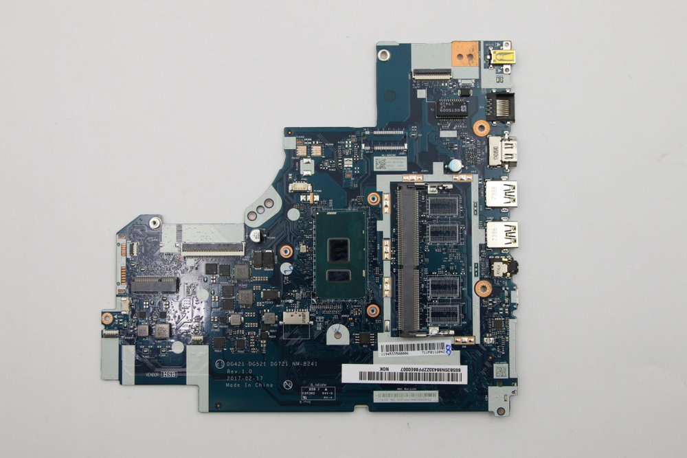 Материнская плата для ноутбука Lenovo ideapad 320-15IKB NM-B24 Intel Core i5-7200U UMA NOK (5B20N86433), оригинал
