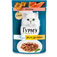 Гурмэ перл желе де-люкс Лосось 75г