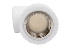 Колено TEBO сварка ВР 32*1" белый 35210